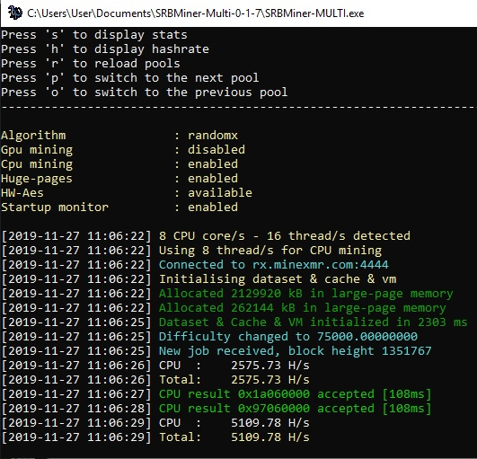 XMRig v (RandomX/Monero XMR, CryptoNight, Argon2) - cryptolog.fun