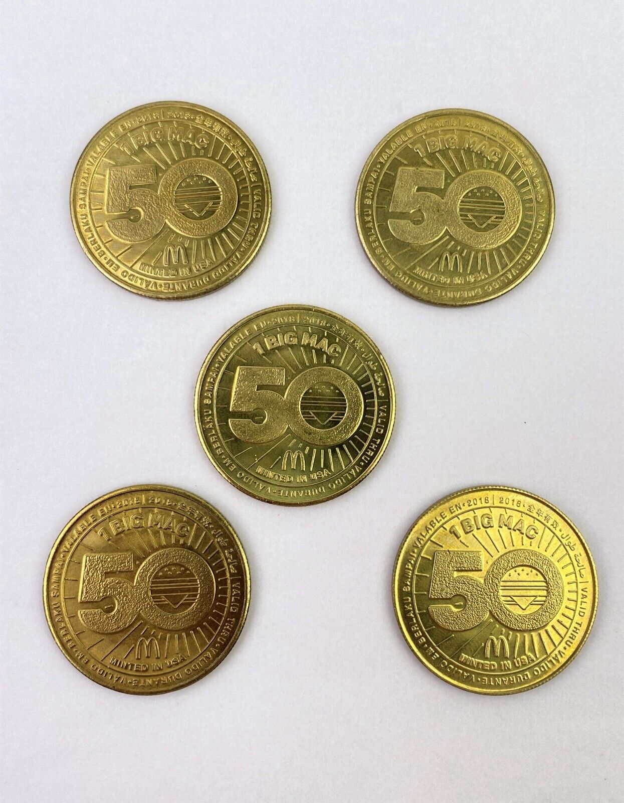 McDonald's celebrates Big Mac's 50th anniversary with Mac Coins