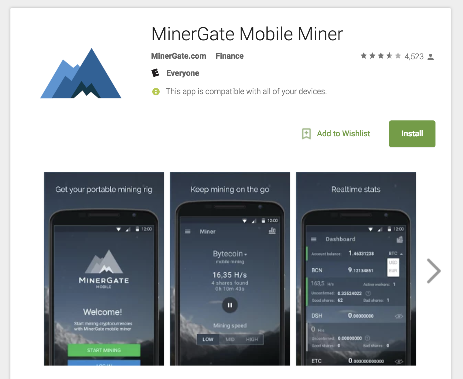 Review of MinerGate : Scam or legit ?