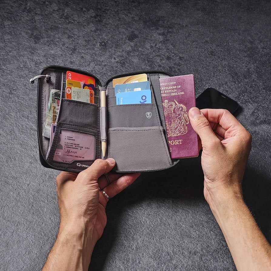 Mini Travel Wallet | RFiD Travel Wallet | Lifeventure