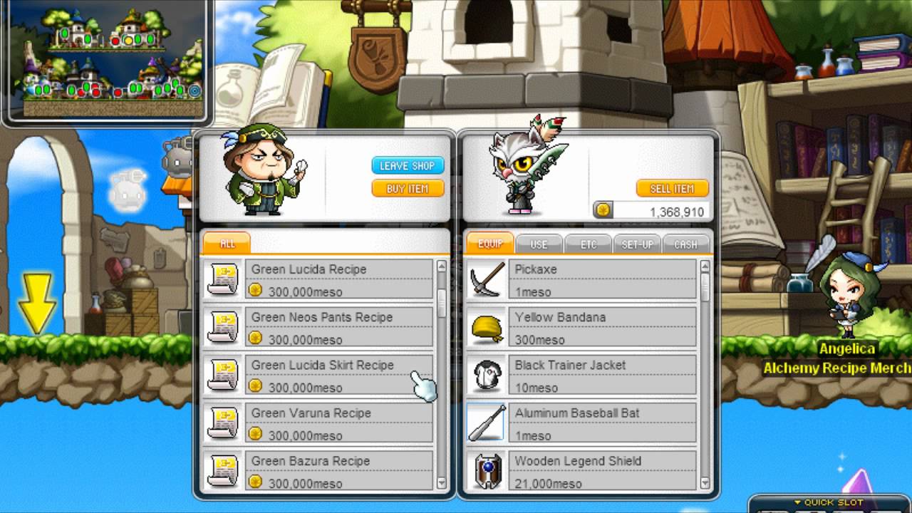 MapleStory/Ores — StrategyWiki | Strategy guide and game reference wiki