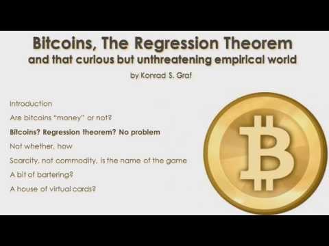 On Bitcoin and Ludwig von Mises’ Regression Theorem