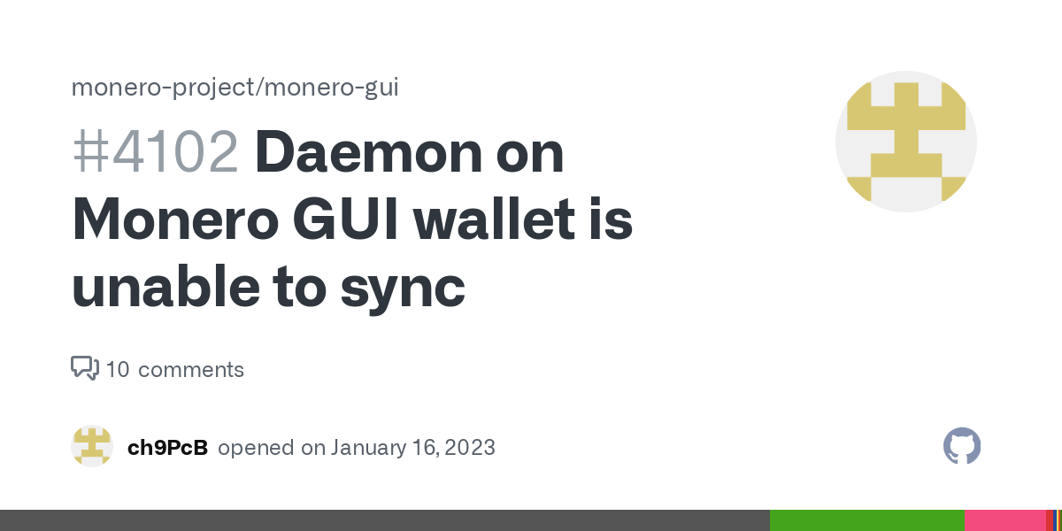 Monero | Support » ERROR: wallet failed to connect to daemon: http://localhost