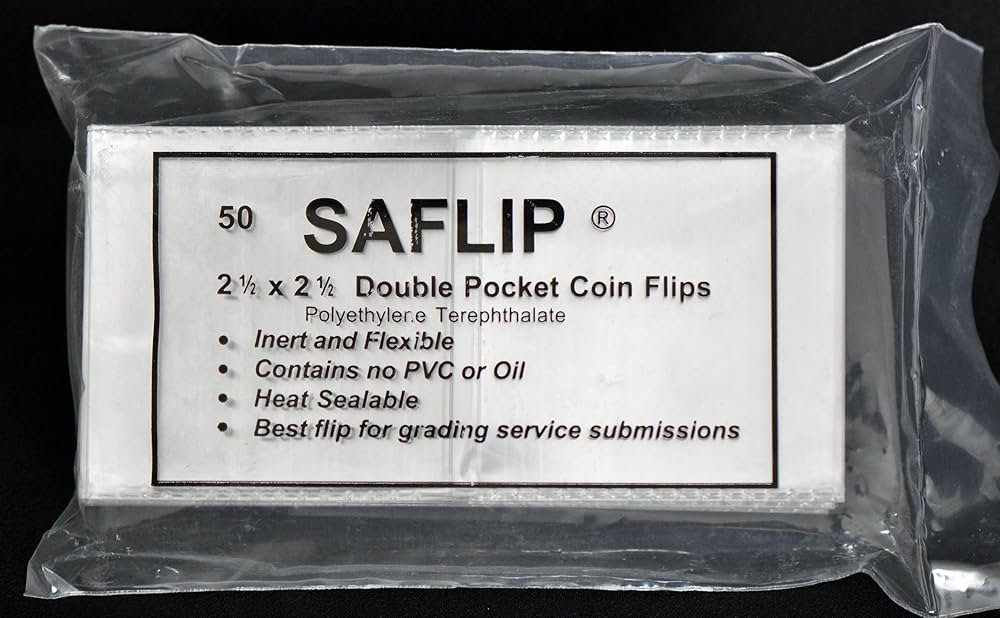 Cardboard & Mylar 2x2 Nickel Coin Flips Qty: – OnFireGuy