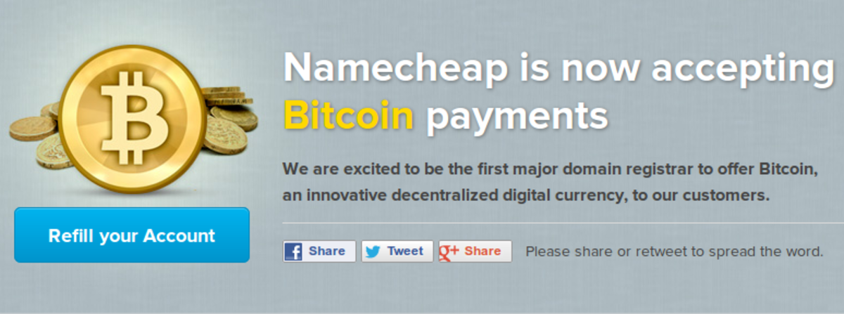 Namecheap - CoinDesk