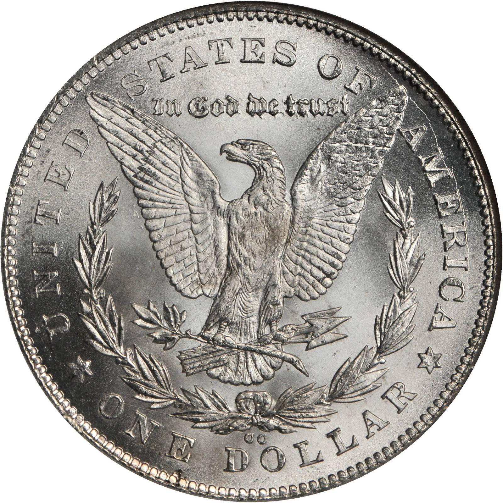 Morgan Silver Dollar Coin BU from PIMBEX.