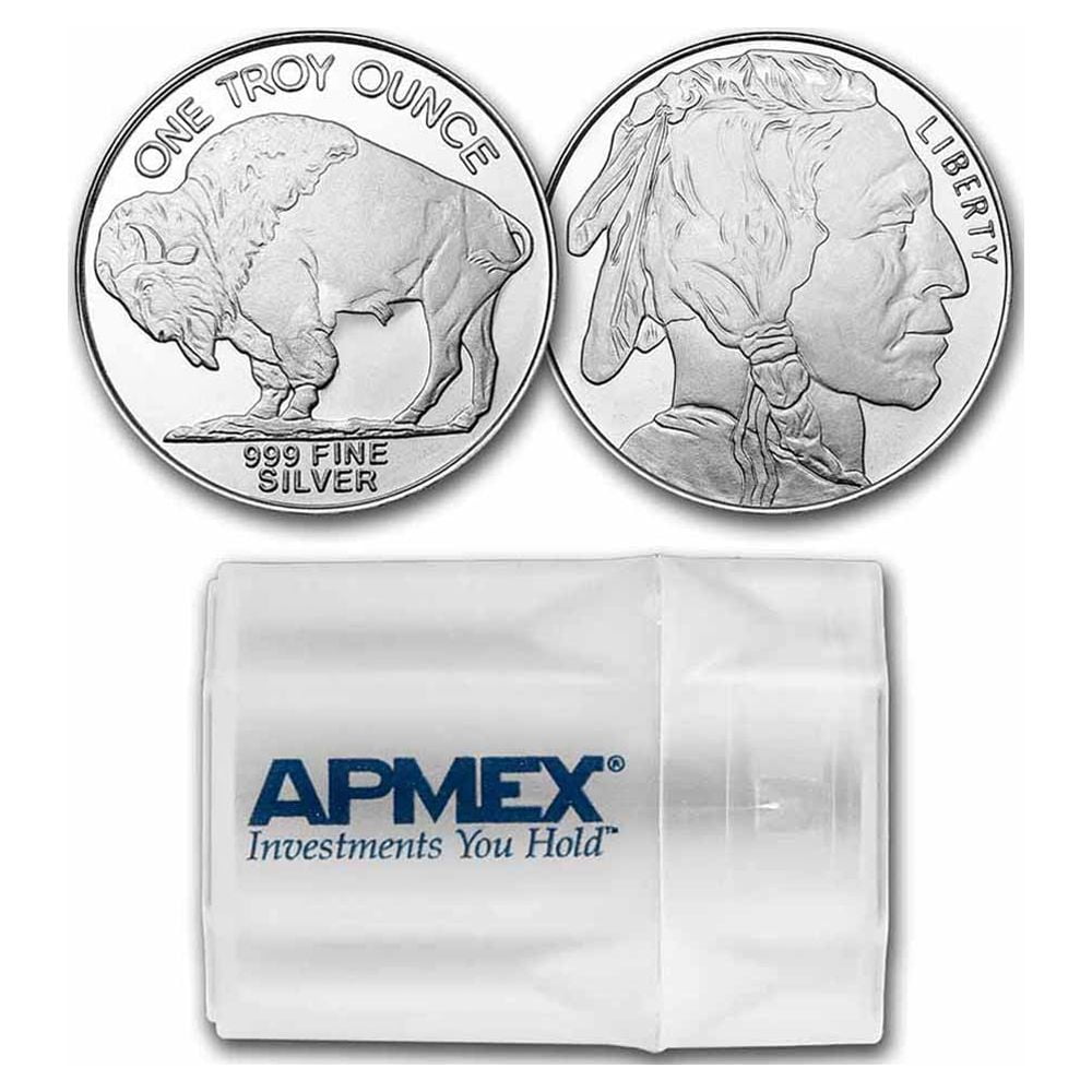 1 oz American Fine Silver Buffalo Round | European Mint