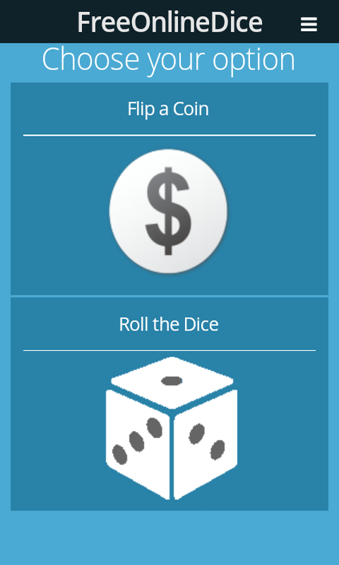 Flip a Coin or Roll Dice | - CubeForTeachers - Cube For Teachers