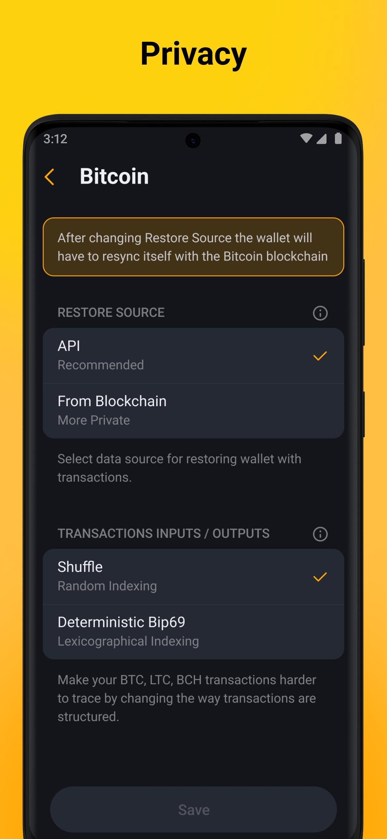 Build and manage your crypto wallet easily