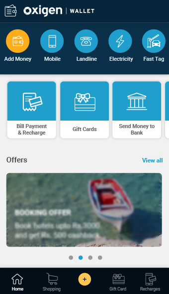 Oxigen Wallet Offers,Coupons: 25% Cashback on Recharge | Mar 