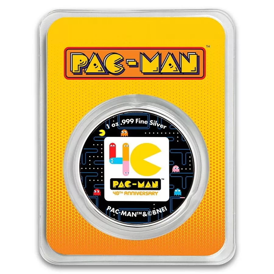 Silver Ounce () Pac-Man - Fever, Coin from United States - Online Coin Club