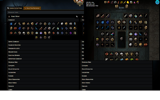 PoE Trade - Path of Exile Marketplace on cryptolog.fun