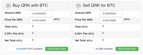 Top Quark (QRK) Wallets | CoinCarp