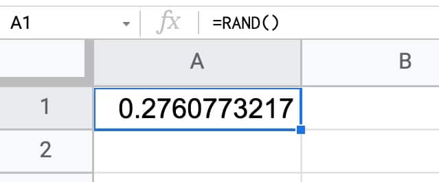 How To Create A Random Number Generator In Google Sheets