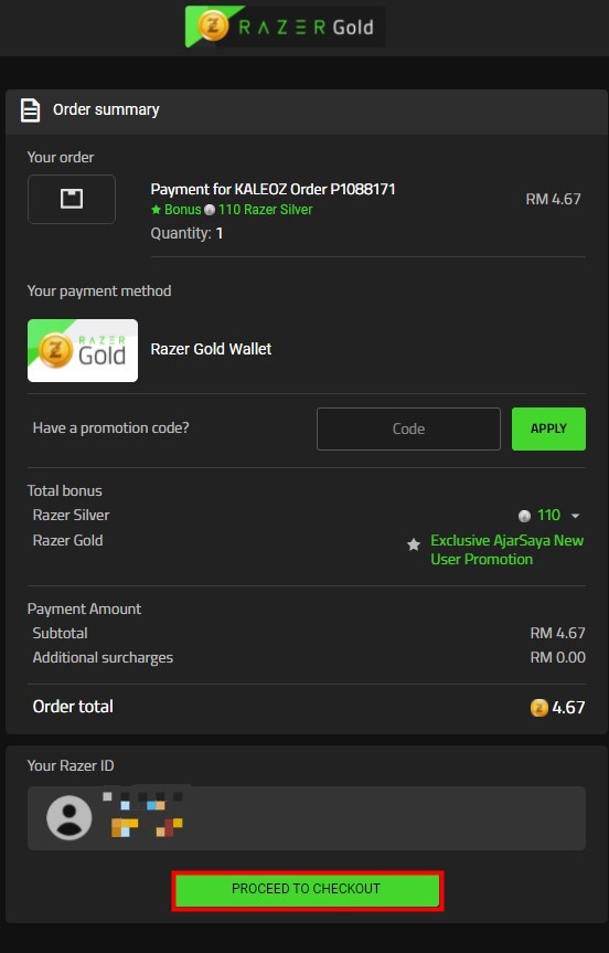 Gift Cards :: Razer Gold Gift Cards :: Razer Gold My :: RAZER GOLD RM (MY)