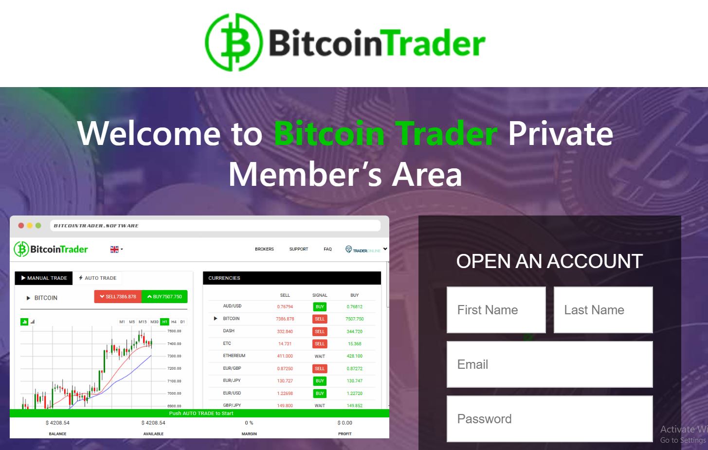 Bitcoin Trader Review - Legit Crypto Trading Platform?