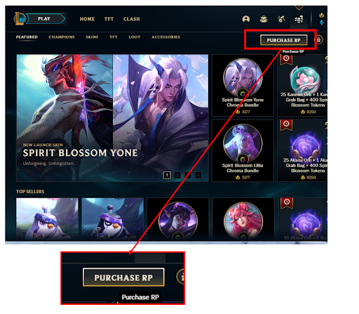 Buy League of Legends Riot Points Compare Prices