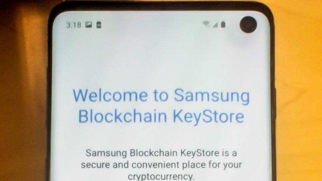 Samsung Blockchain Keystore on S20 - Samsung Blockchain - Samsung Developer Forums