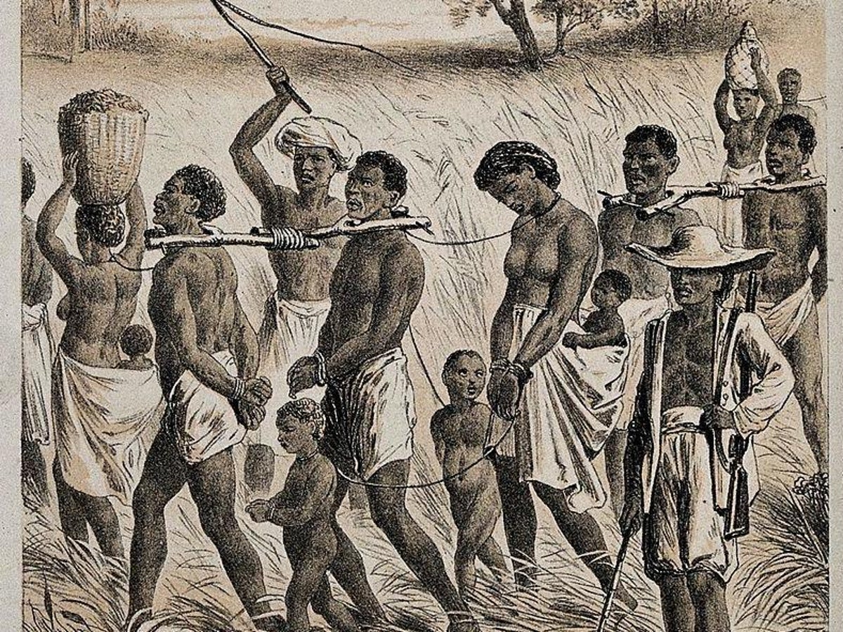 SLAVE TRADE definition and meaning | Collins English Dictionary