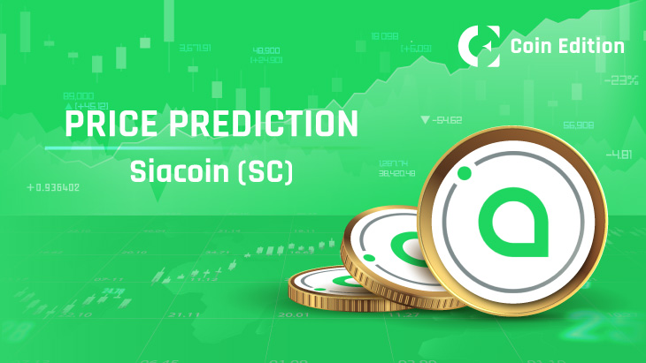 Siacoin price now, Live SC price, marketcap, chart, and info | CoinCarp