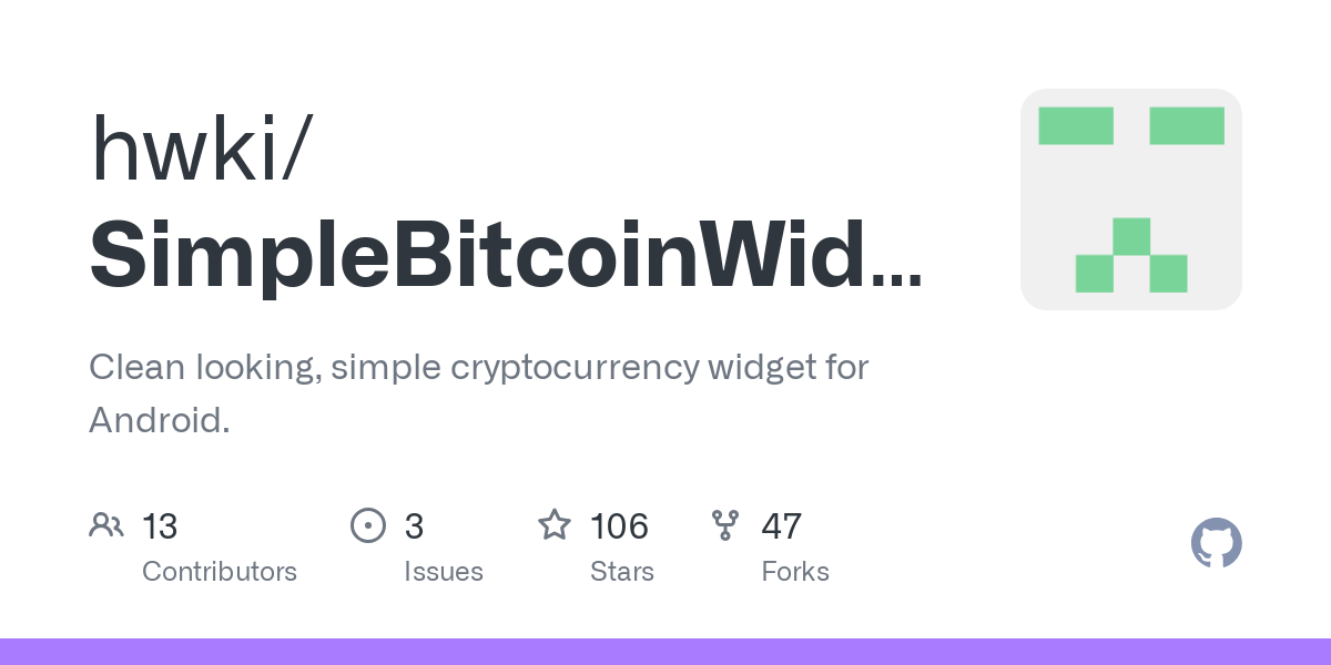 Simple Crypto Widget APK for Android - Download