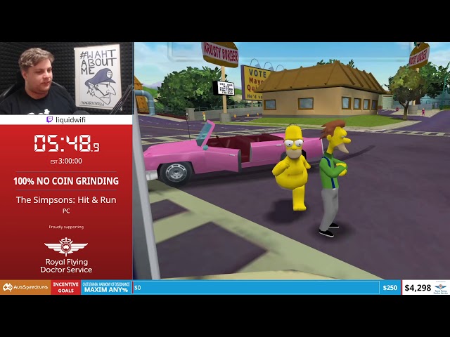 The Run - KthRam: The Simpsons: Hit & Run - 99% NLR