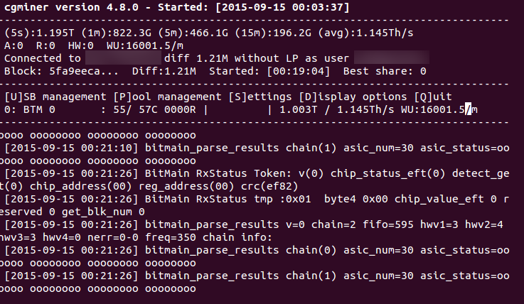 L3+ solo mining on a home network - Mining - LitecoinTalk Forum