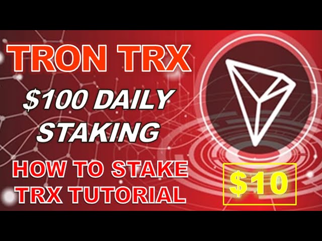 How do I stake TRX? - Atomic Wallet Knowledge Base