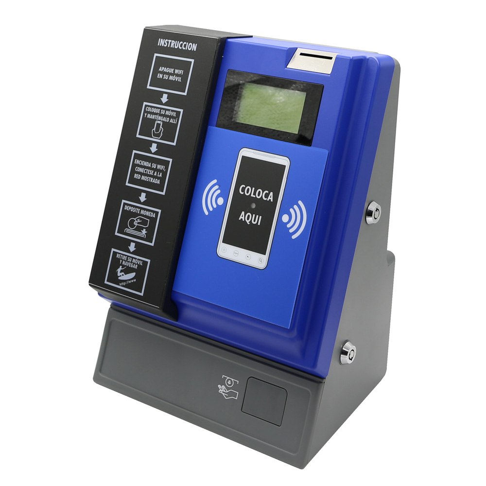 Tap Coin WiFi Hotspot Pay Terminal Kiosk WIFI-A | MaxComm