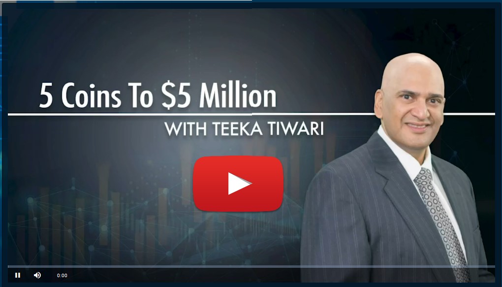 Teeka Tiwari Crypto Event: 5 Coins to $5 Million List Report - Master The Crypto