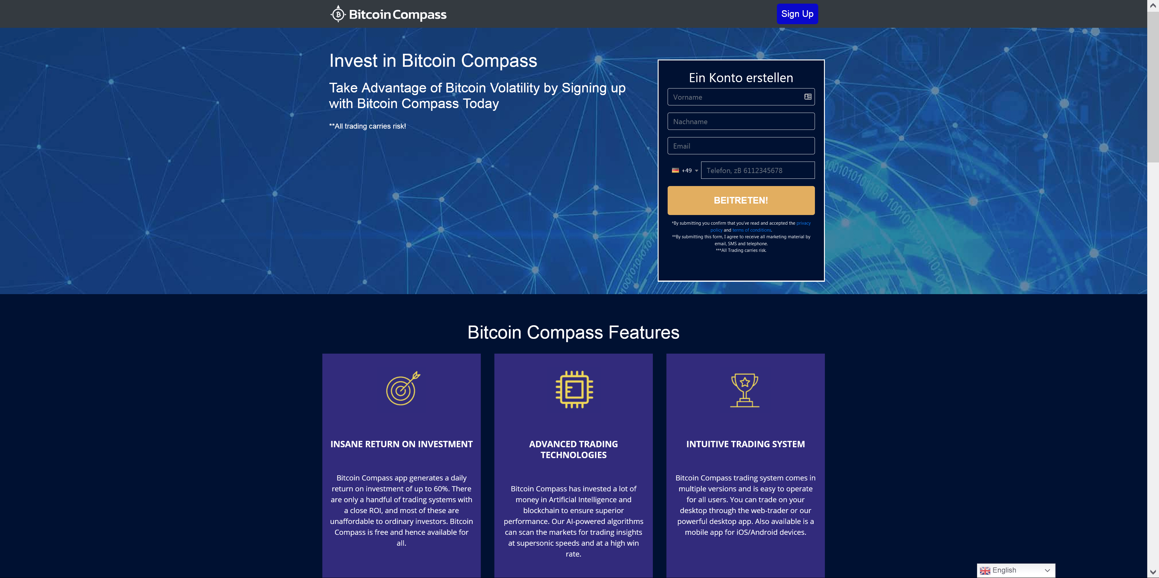 Bitcoin Compass review