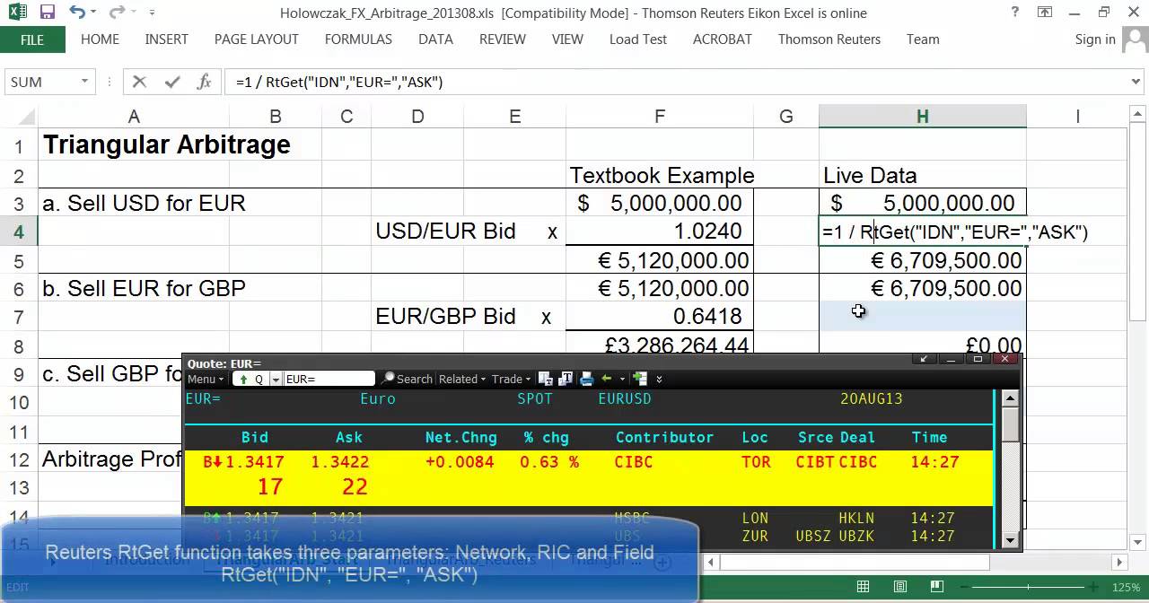 Triangular Arbitrage: Definition and Example