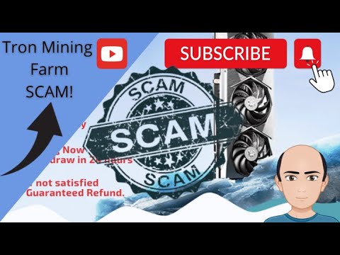 Tron Mining Farm Review - Get refund if scammed by broker