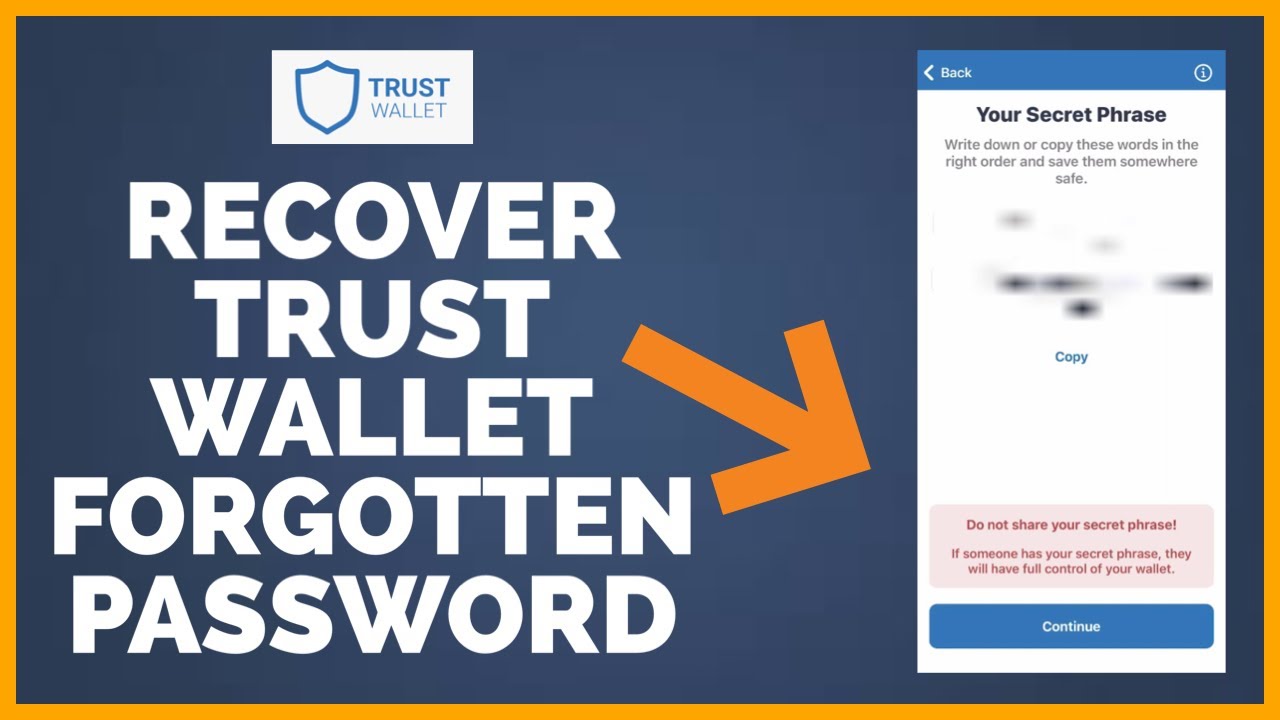 Loss of currency password - English - Trust Wallet