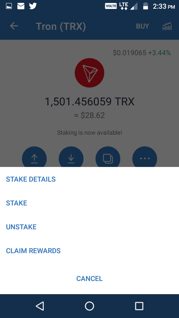 You Don't Have Enough Tron (TRX) to Cover Network Fees