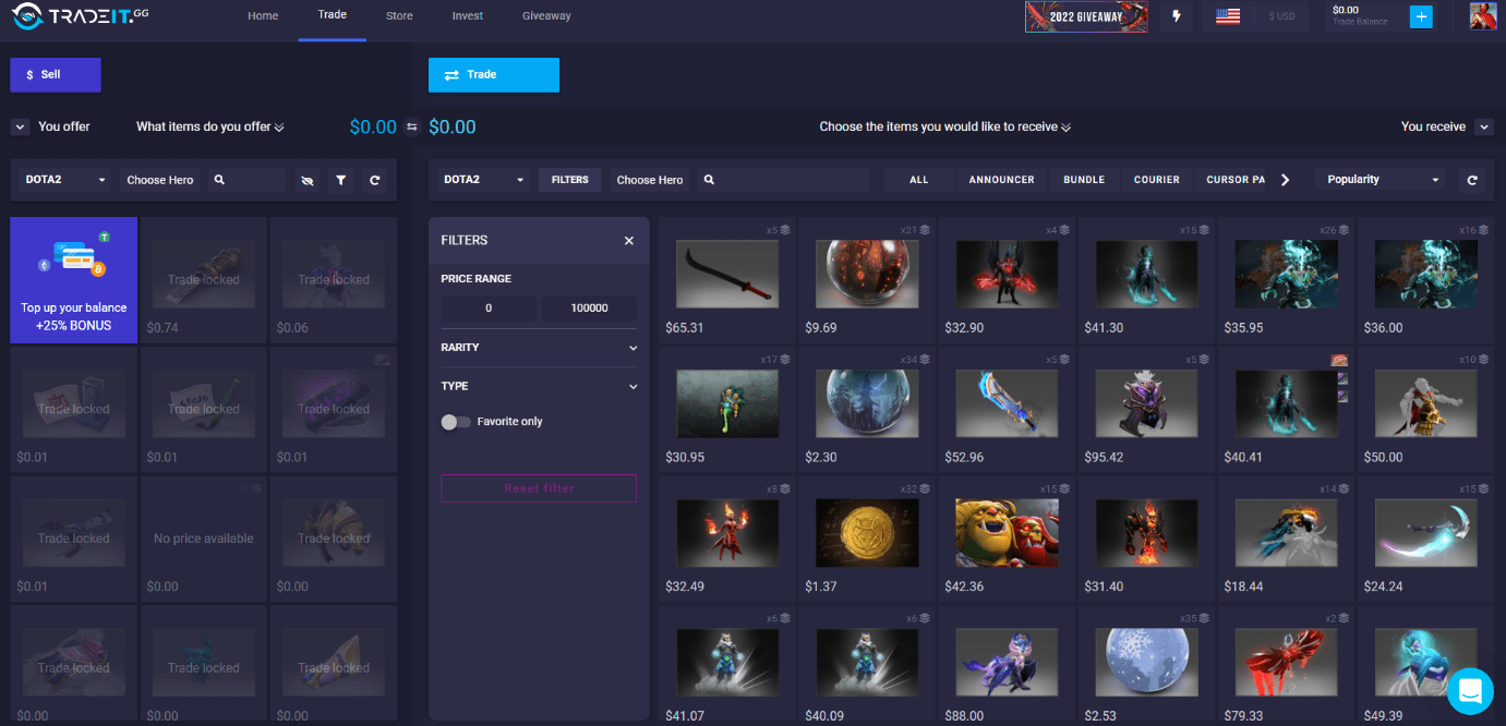 Trade CS2 (CSGO), RUST, TF2 Skins - Buy & Sell | cryptolog.fun