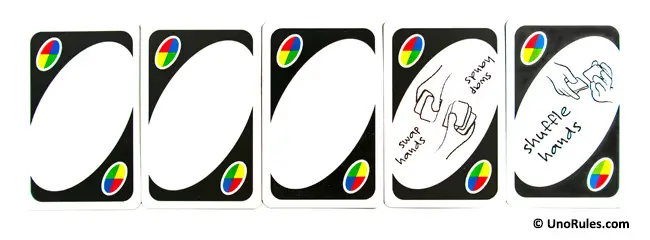 Order of events: Special Card or shout Uno | UNO Attack!