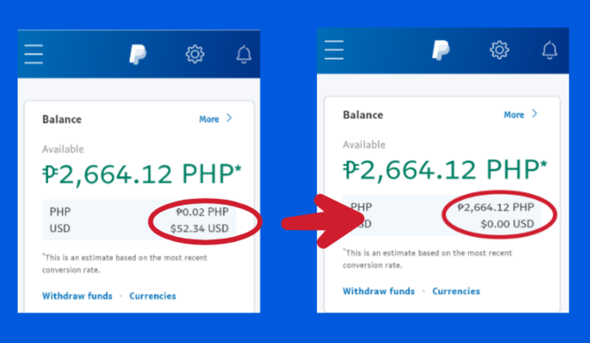 How do I convert my money to another currency in PayPal? | PayPal IN