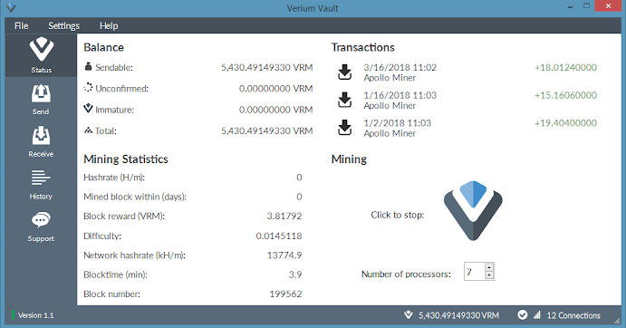 Cryptocurrency Mining: Earning Verium Coins With Your ODROID | ODROID Magazine