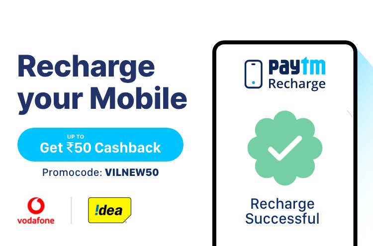 Today Recharge Offers: % Cashback Coupons & Promo Codes