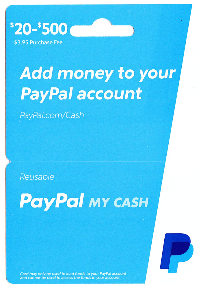 where can I put cash on my pay pal card - PayPal Community