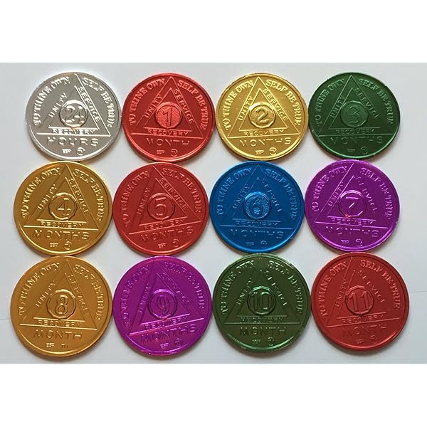 Year AA Medallions - Alcoholics Anonymous Coins, Chips, Tokens — AA Medallion Store