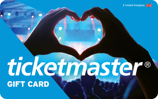 Ticketmaster Gift Card - Vouchers & E Gift Cards | Giftbull