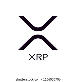 Ripple (XRP) Symbol Black Logo PNG Vector (SVG) Free Download | Vector logo, Ripple, Black logo